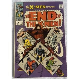 Marvel Comics The X-Men 46 July 1968 The End of the X-Men Juggernaut Silver Age